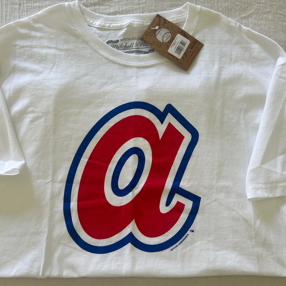 Atlanta Braves Mitchell & Ness Tee Shirt Large